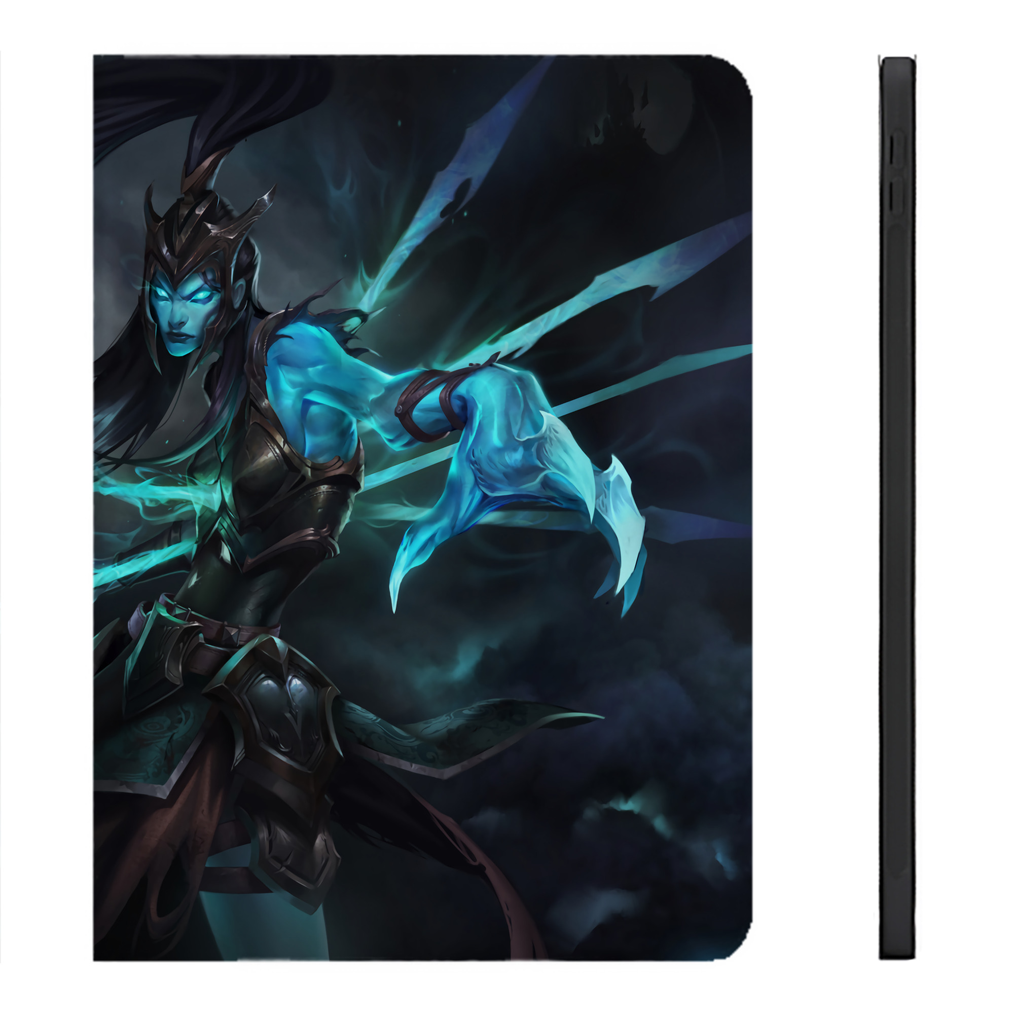 （画像用） リーグ・オブ・レジェンド League of Legends LOL IPadケース ペンホルダー付き ブックスタイルデザイン
